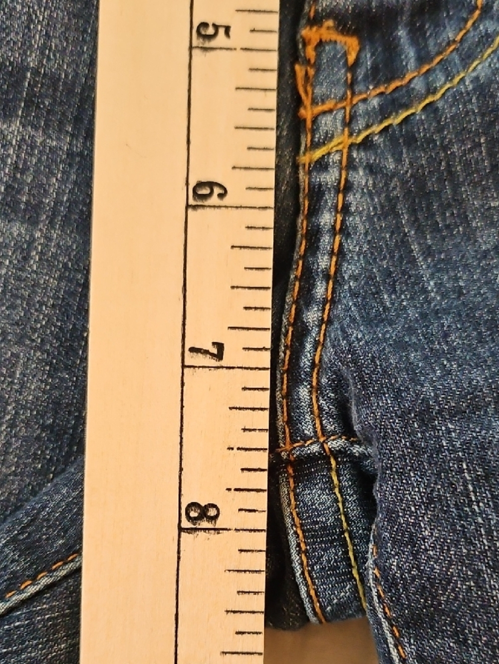 JustBlack Distressed Boyfriend Straight Leg Jeans - Size 26 - Picture 4 of 8